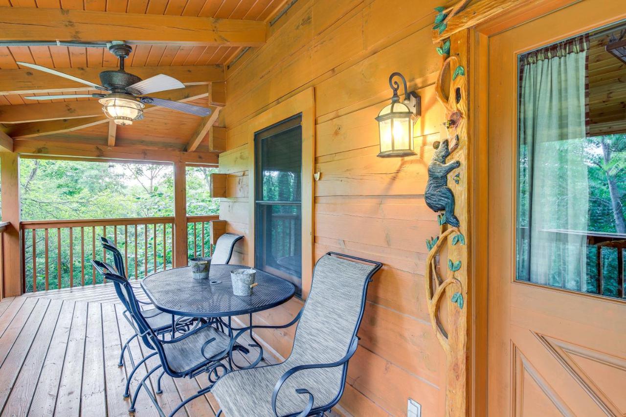 Sevierville Cabin With Wraparound Deck And Lake Access Exterior foto